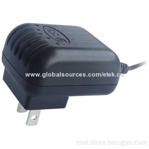 5W Switching Power Adapter with Over- and Short-circuit Protections, CE and EK Approvals